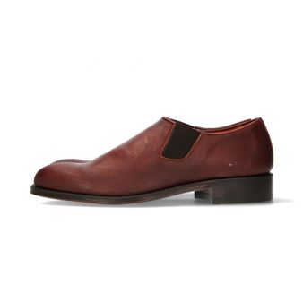 Shoe with elastic for gaiters dark calf Valverde del Camino