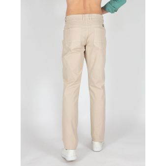 Pantalón 5pock beige