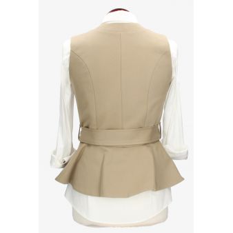 Gilet Lisboa taupe