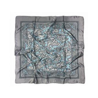 Foulard en cachemire gris