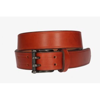 Ceinture avec boucle jerezana en cuir clair