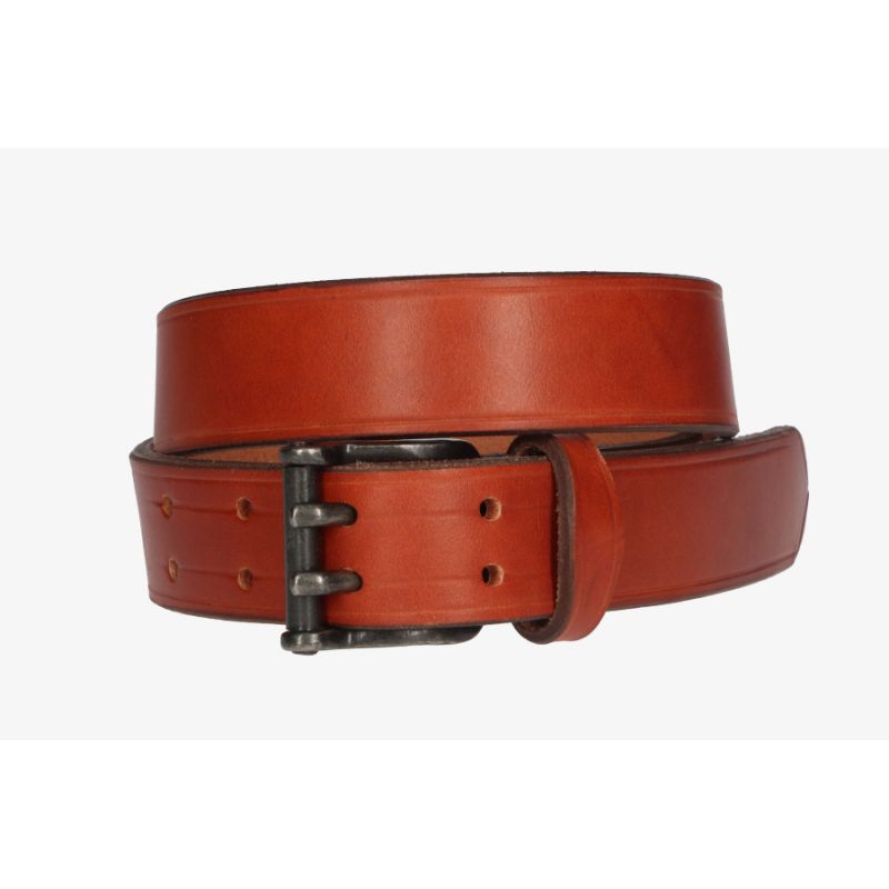 Ceinture avec boucle jerezana en cuir clair