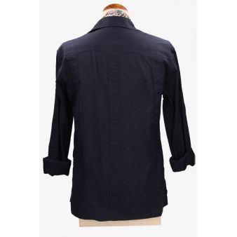 Camisa Cubana marino