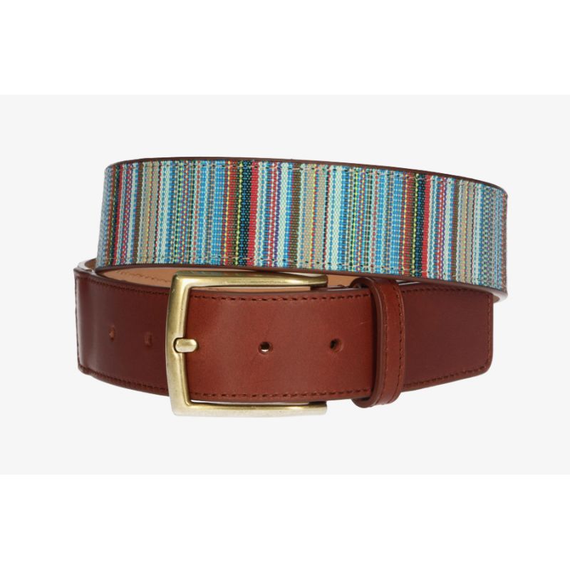 Ceinture ethnique couleur céleste
