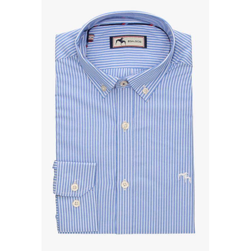 Camisa rayas azulina