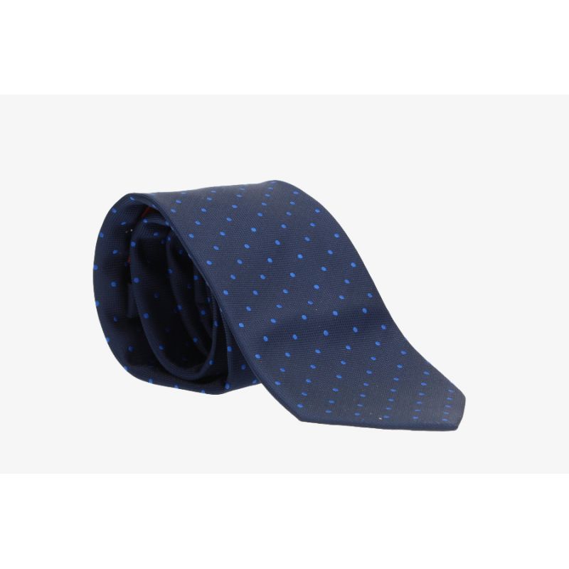 Corbata marino lunar azul