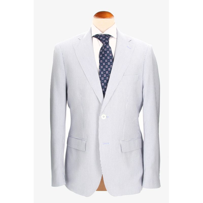 Blazer 'Toscana' à fines rayures bleues