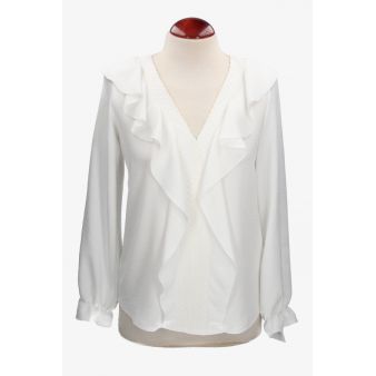 Blouse à volants