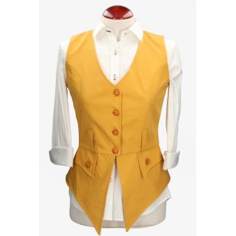 Gilet Diana Jaune Paille