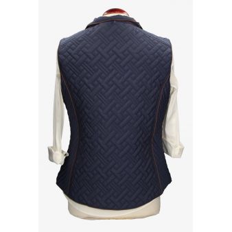 Gilet matelassé beige