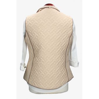 Chaleco acolchado Oisha camel