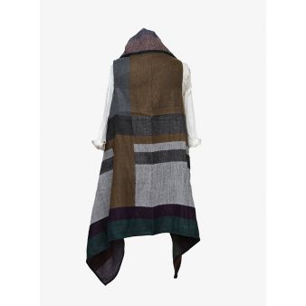 Capa multicolor morado