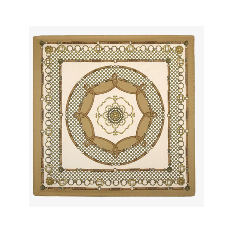 Pañuelo cadena beige
