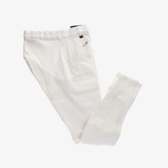 Calças de cavaleiro branco