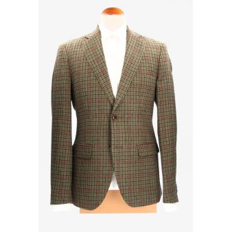 Blazer Toscana xadrez verde