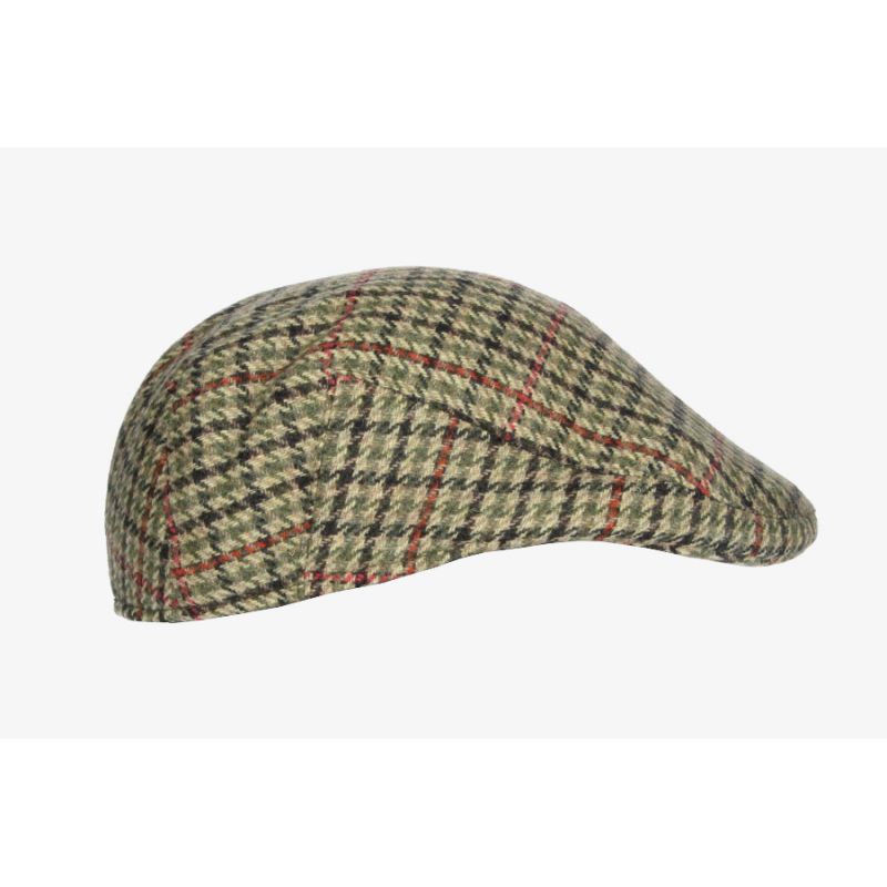 Gorra campera pata de gallo verde