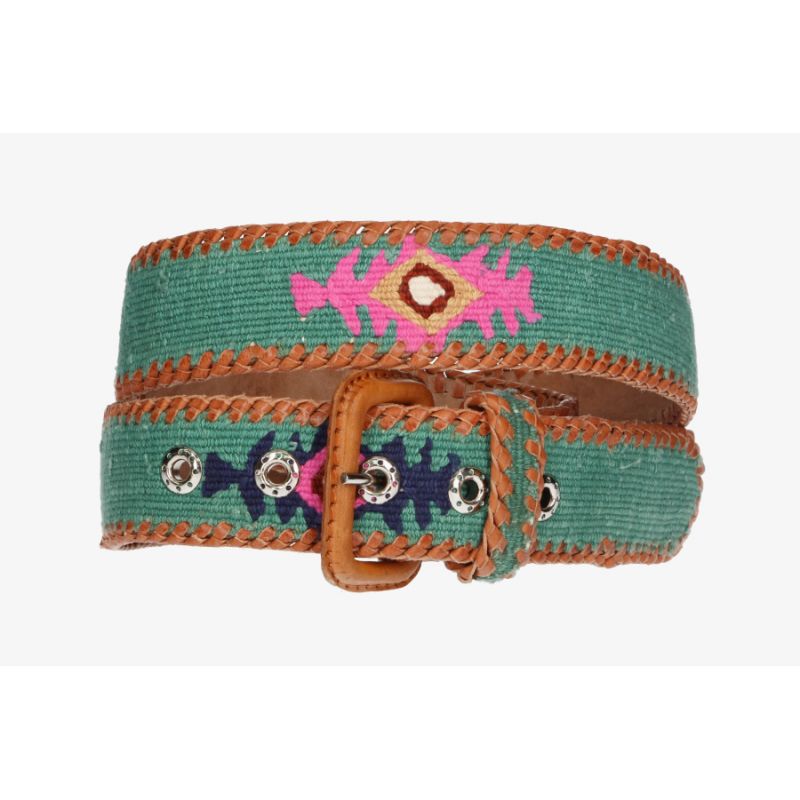 green Naif Model Belt