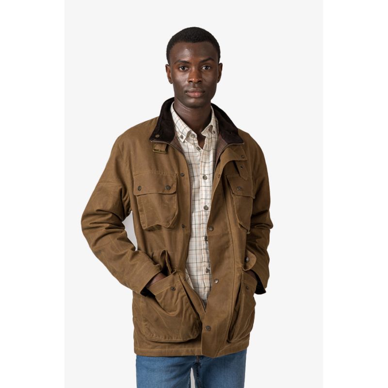 Ceinture en toile Denilson Belt camel