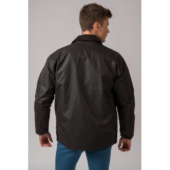 Veste cirée Burley marrón