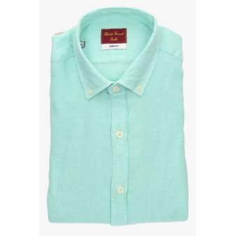Chemise vert d'eau