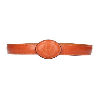 Ceinture avec boucle brodee...