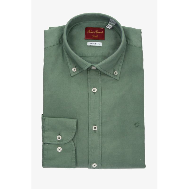 Camisa lisa verde