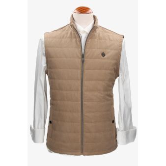 Chaleco Milán camel