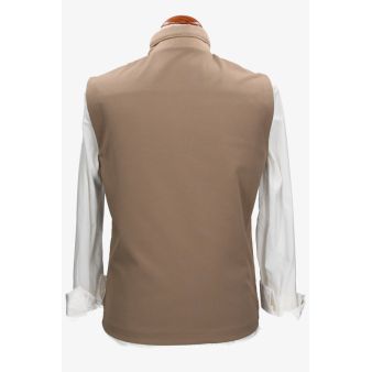 Chaleco Milán camel