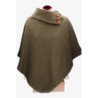 Poncho Toffee cáqui