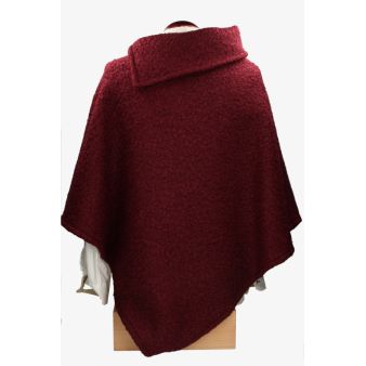 Poncho Toffee burdeos