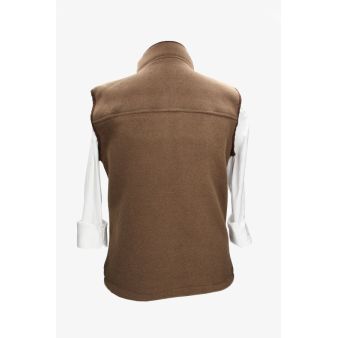 Gilet polaire whisky