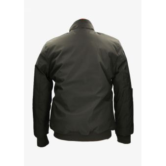 Chaqueta bomber en verde