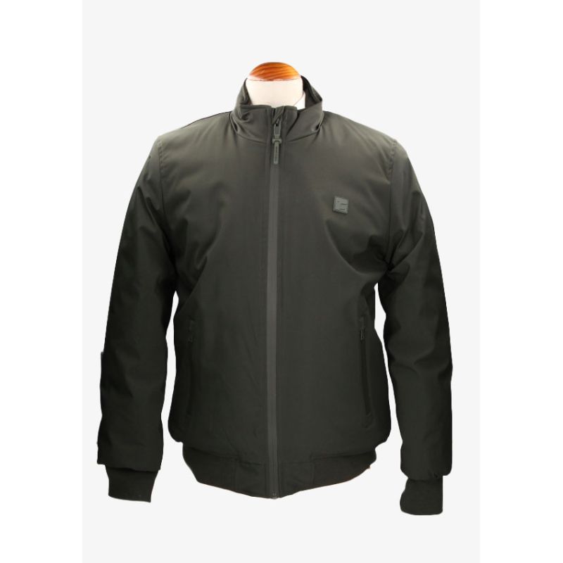 Chaqueta bomber en verde