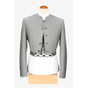 Veste et gilet gris