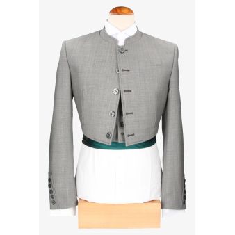 Veste et gilet gris clair