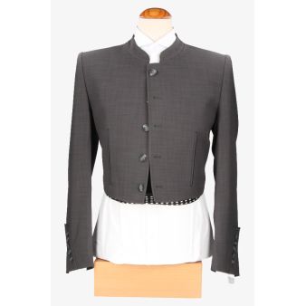 Veste et gilet gris foncé