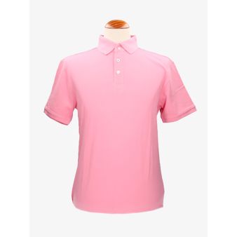 Polo de algodão em rosa