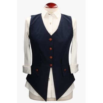 Gilet Diana bleu marine