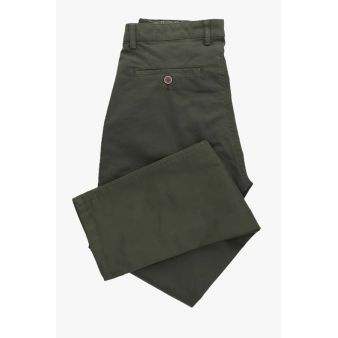 Pantalon chino homme vert