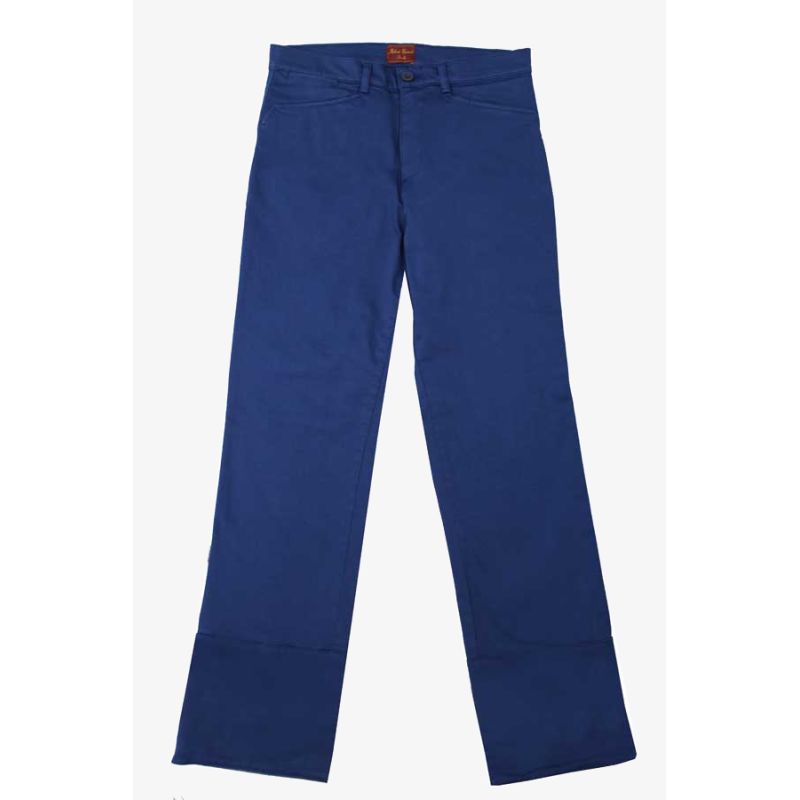 Pantalon campero bleu roi