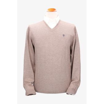 Pull col en V vison