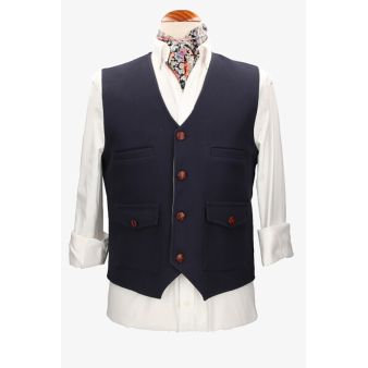 Gilet Évora bleu