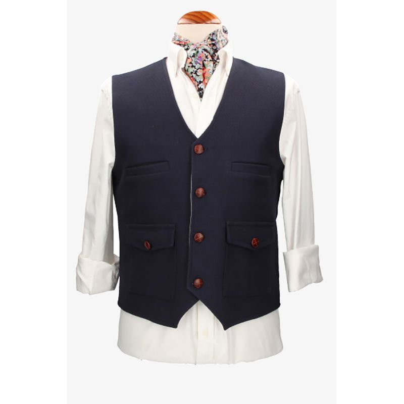 Gilet Évora bleu