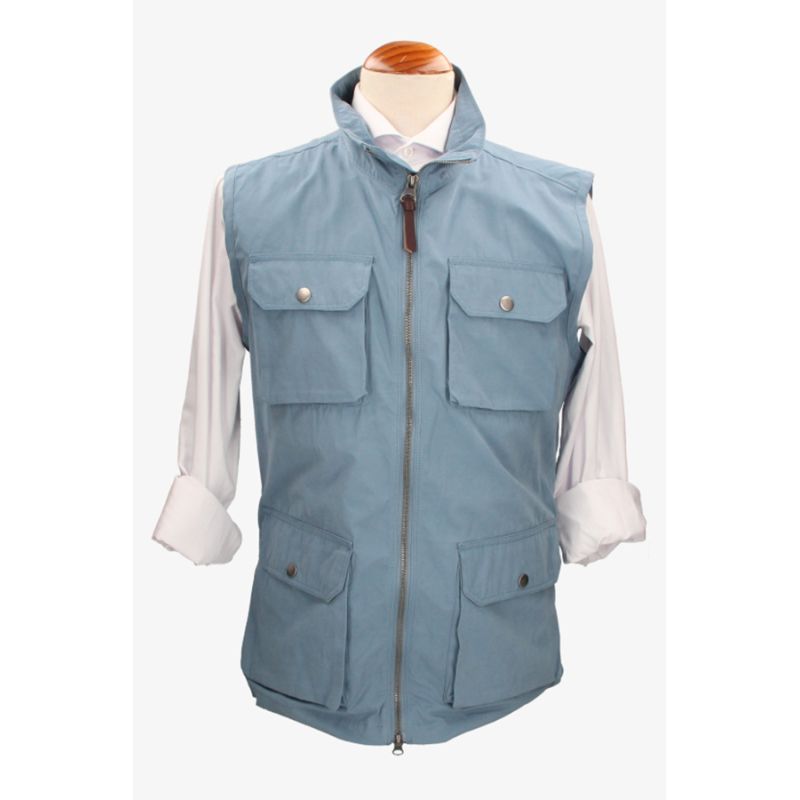 Gilet Kenia bleu ciel