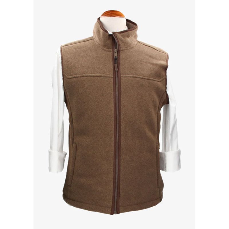 Gilet polaire whisky