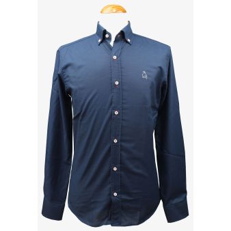 Chemise marine vichy rouge...