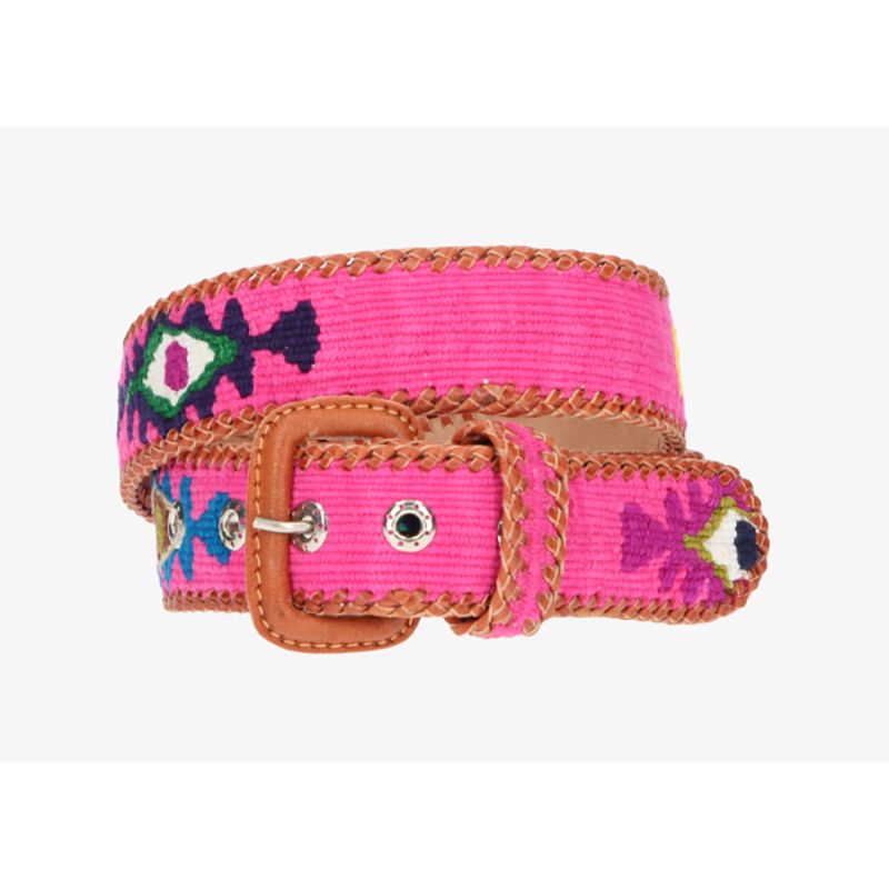 Fuchsia Naif model belt