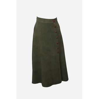 Falda Minerva verde