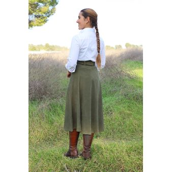 Falda Cassandra verde