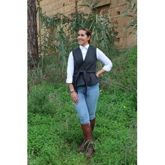 Gilet Lisboa Limited Edition en chevrons gris